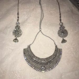 Silver Indian Jewelry Set